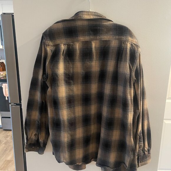 Carhartt Original Fit Plaid Flannel Shirt - Picture 4 of 4
